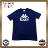 Kappa Men's Navy T-Shirt – Size M, Short Sleeve, Cotton