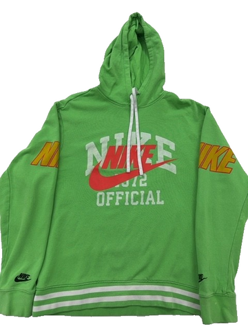 Nike 1972 Green Pullover Hoodie M Long Sleeve
