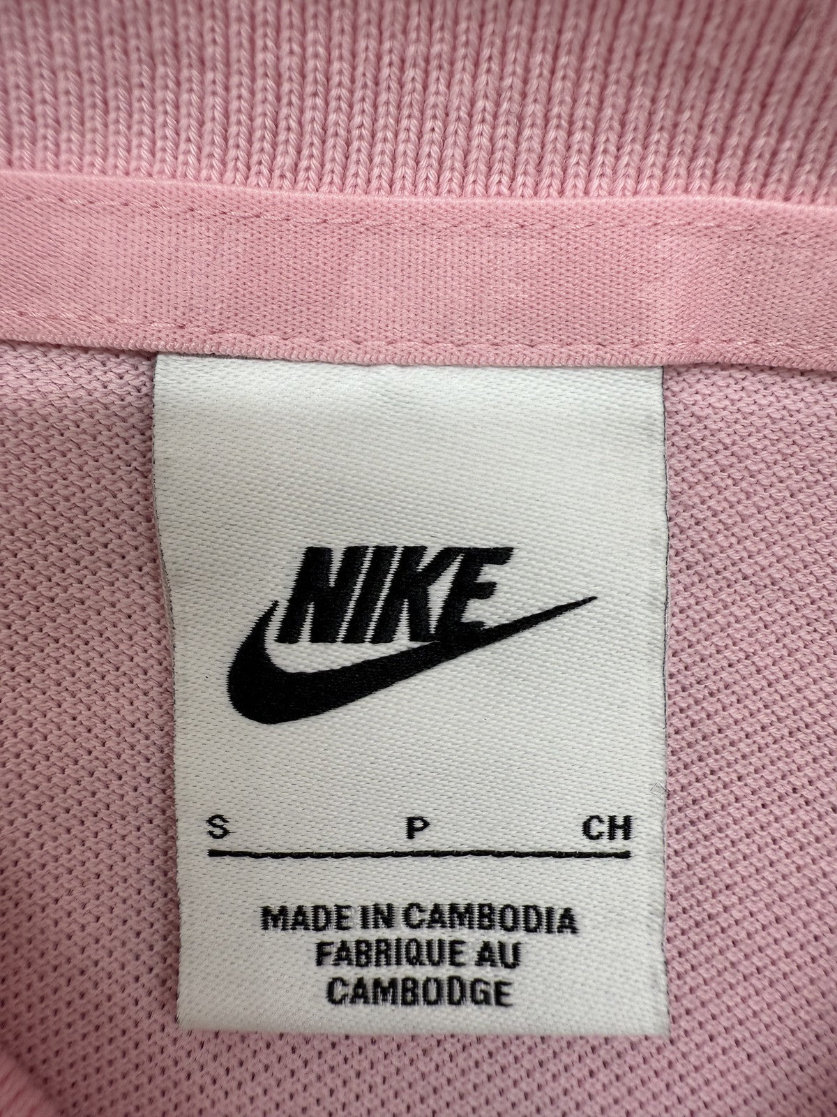 Nike Men Pink Polo Shirt size S product image 4