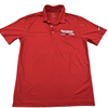 Nike Men's Red Polo Shirt – Size XL, Short Sleeve