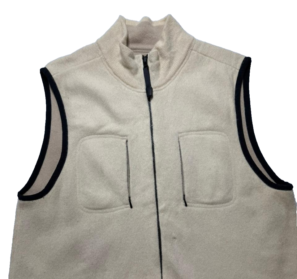 Tommy Hilifiger Men's Sweater Fleece Vest Full Zip | L