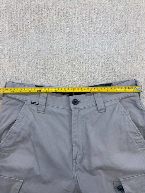 G-Star Raw Men's Gray Cargo Pants Size 31 Tapered Military Pockets