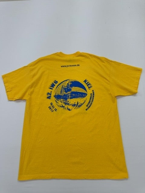 Fruit of the Loom Men Yellow T-Shirt size L product image 2