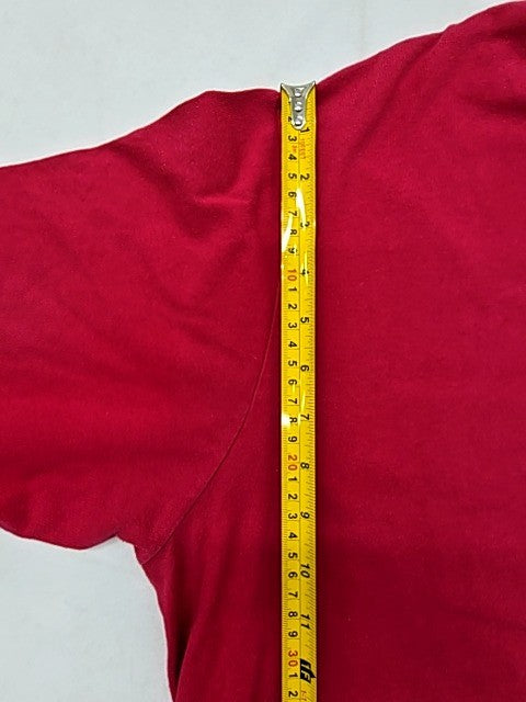 Nike Men's Red XXL Cotton Short Sleeve Crewneck T-Shirt