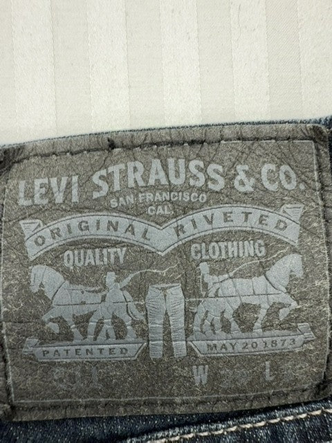 Levi's Men's Dark Blue 511 Slim Jeans 29x30