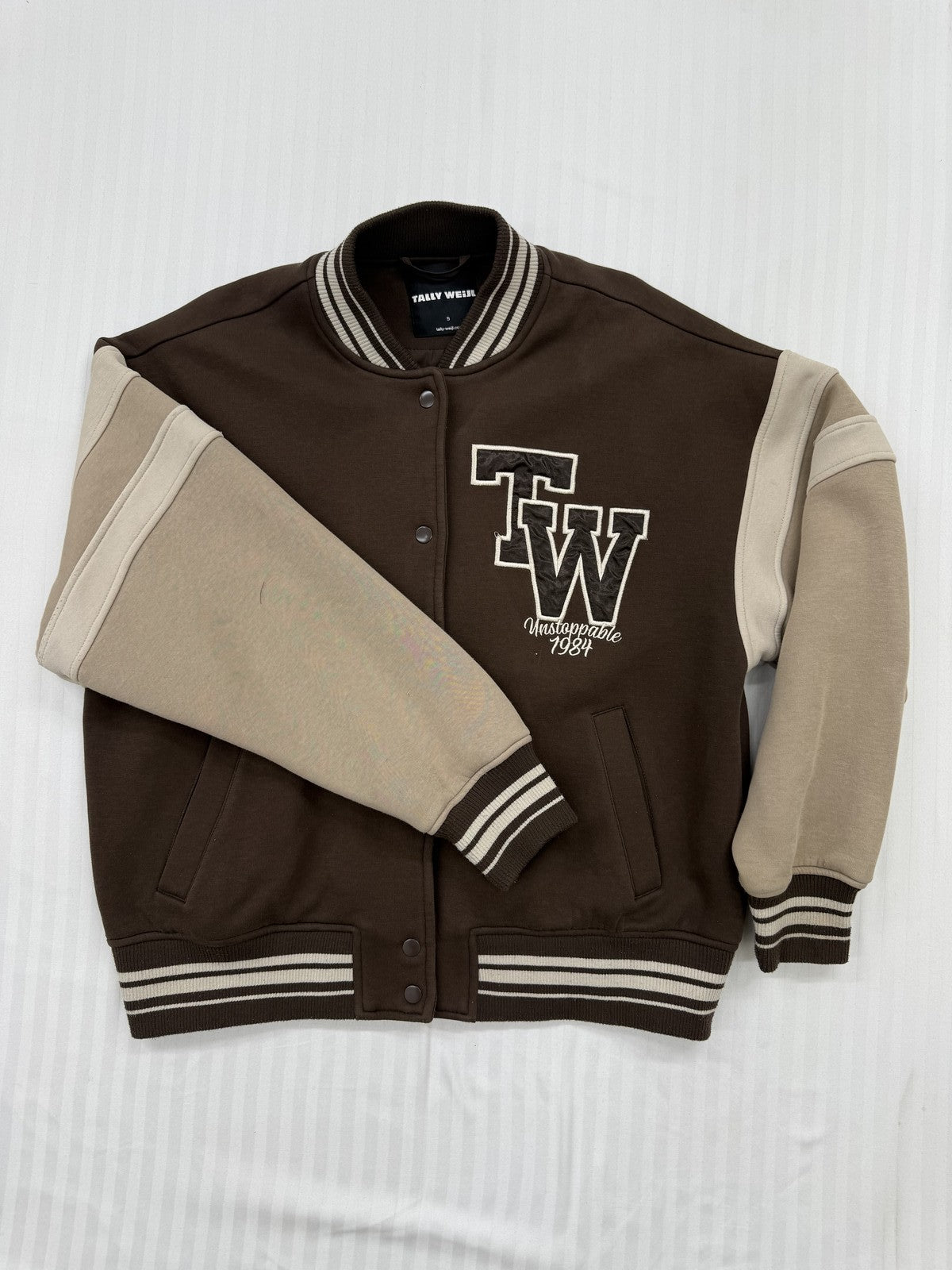 Tally Weijl Boys Brown Jacket size 5 product image 1