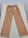 Reiko Women's Brown Pants – Size M, Wide Leg, Cotton