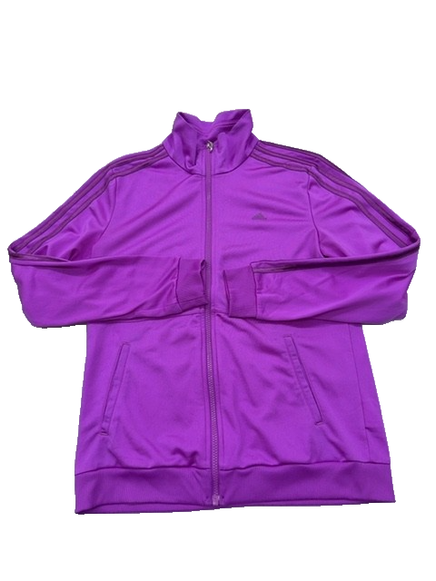 Adidas Women's Purple Track Jacket Size D Originals 3-Stripes