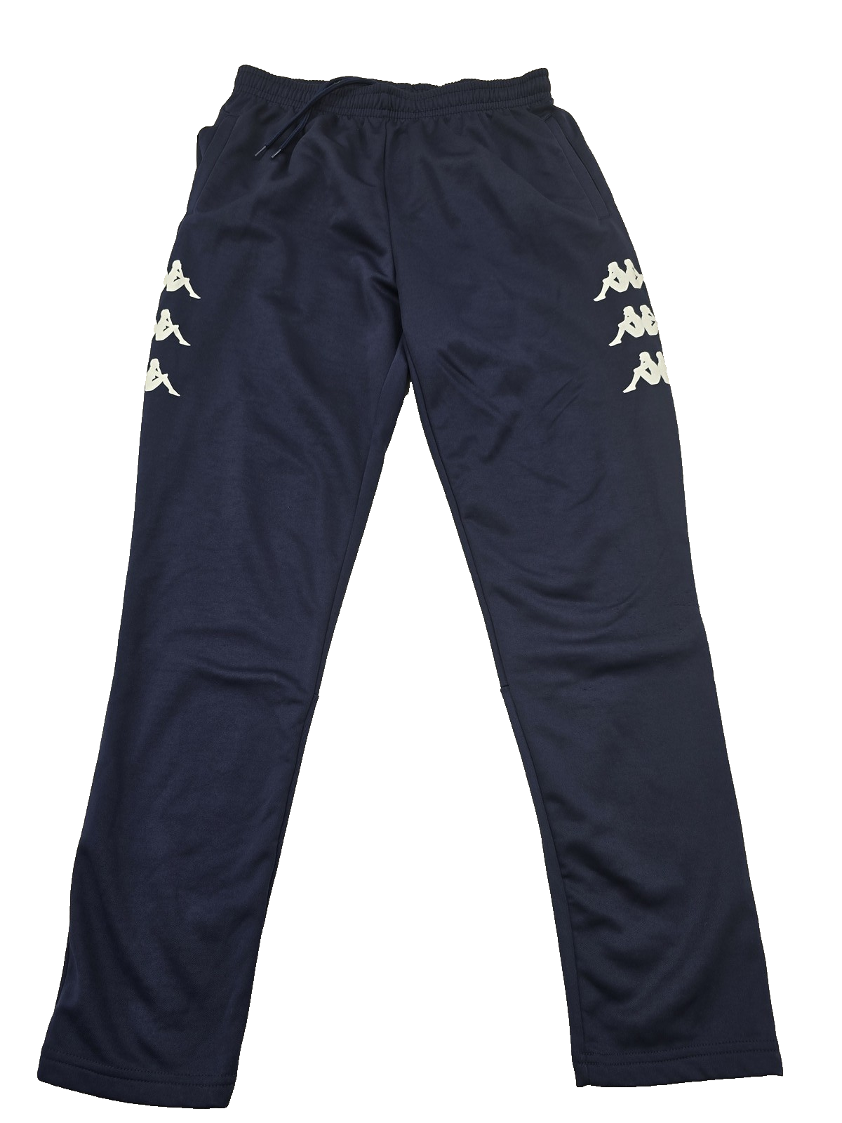 Kappa Navy Track Pants Men's Large Polyester Elastic Waistband