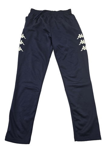 Kappa Navy Track Pants Men's Large Polyester Elastic Waistband