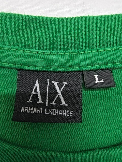 Armani Exchange Men Green T-Shirt size L product image 5