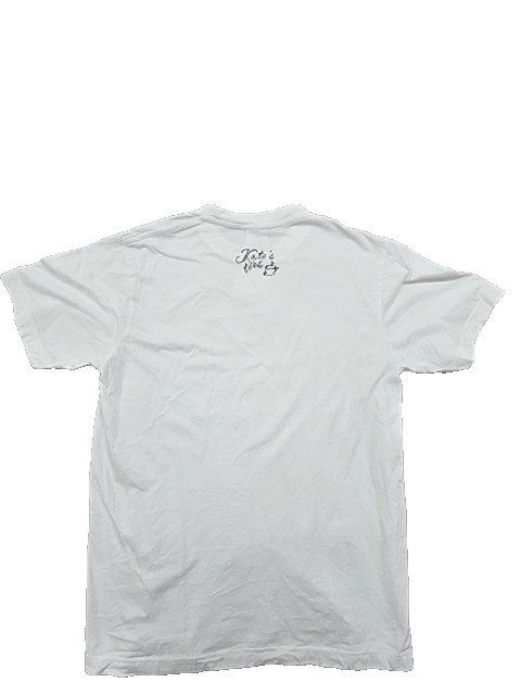 MALFINI Unisex White Cotton Crewneck T-Shirt Size M Classic 101