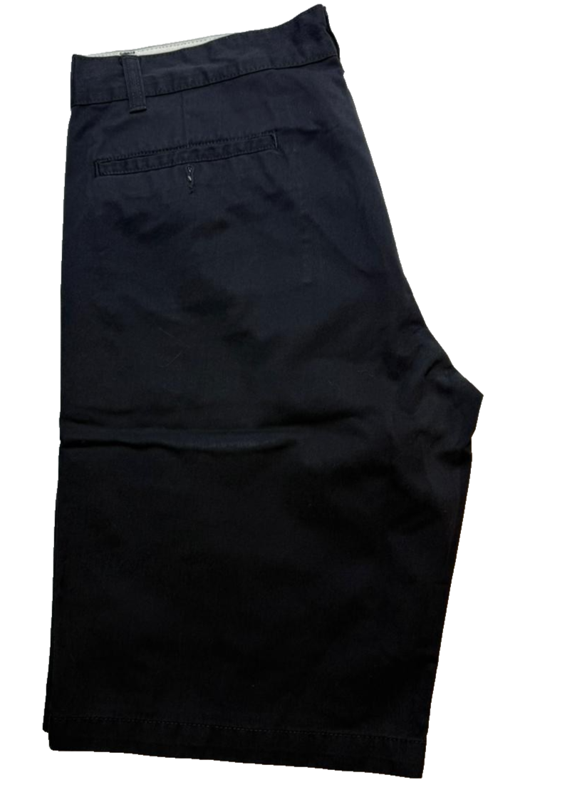 Carhartt Men's Sid Bermuda Slim Fit Cotton Twill Chino Shorts W38 Dk Blue
