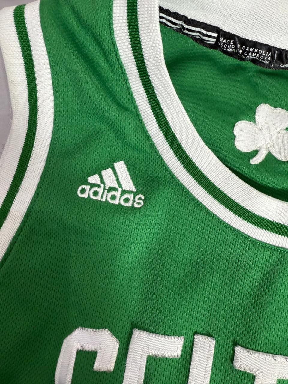 Boston Celtics Rajon Rondo #9 Adidas NBA Jersey Men's L Length +2 Green