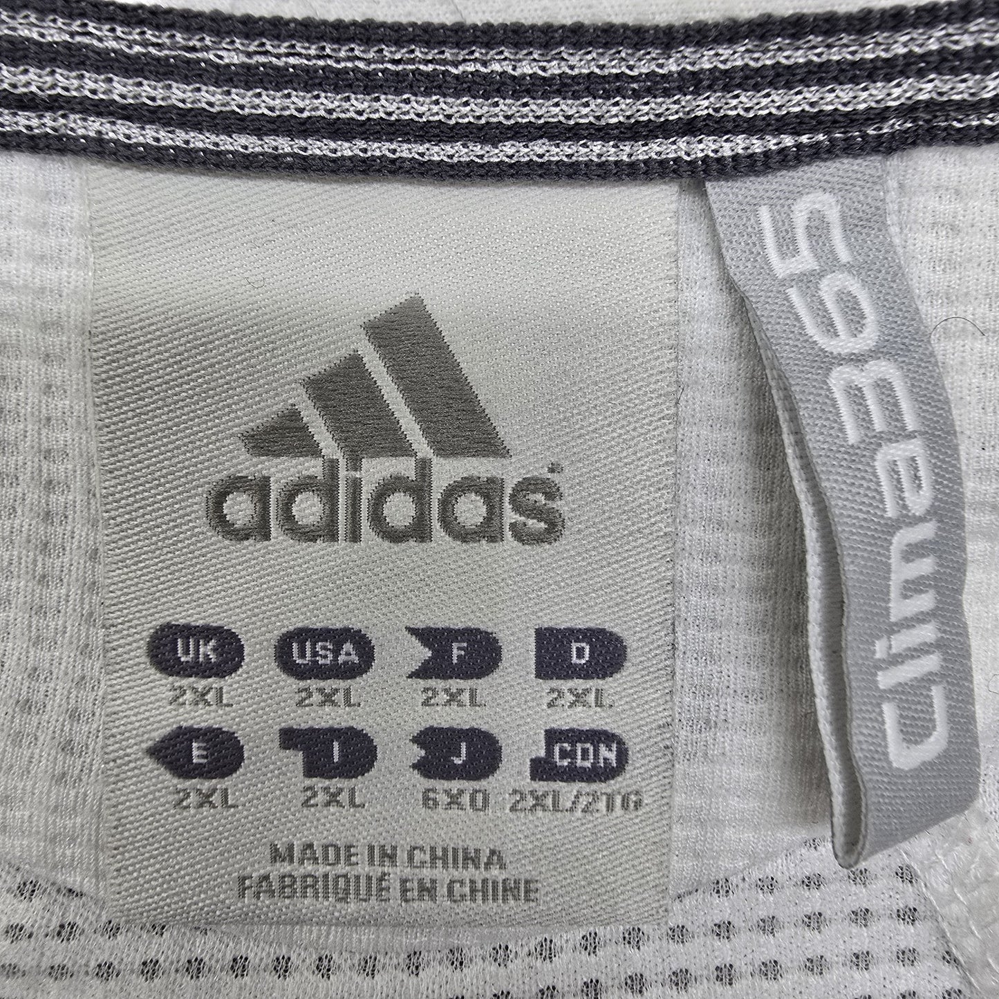 Adidas Men's White Club Tennis Climacool Tank Top 2XL