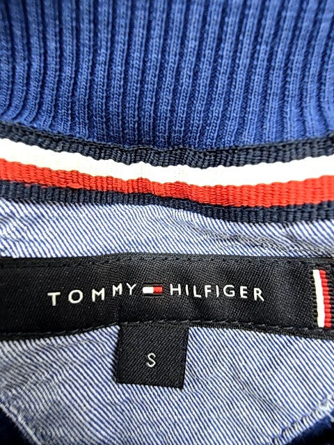 Tommy Hilfiger Navy Crewneck Sweatshirt S Long Sleeve Unisex