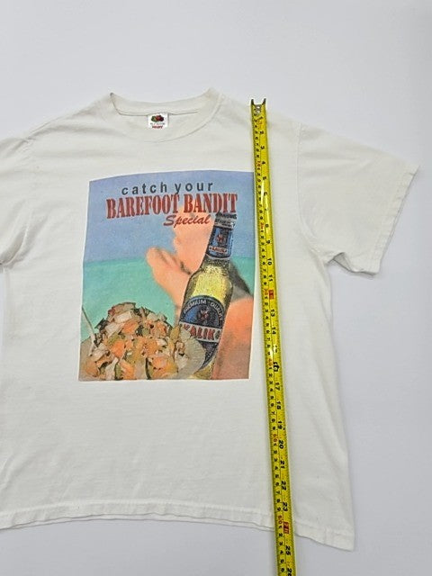 Fruit of the Loom Men White T-Shirt size M product image 8