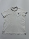 U.S. Polo Assn Men White Polo Shirt size S product image 1