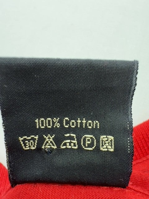 Hawaii 8 Sharry Men Red Striped Polo Shirt XL 100% Cotton Embroidered Logo