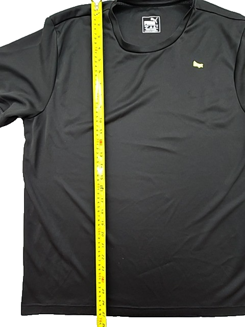 Puma Men's Black L Regular Fit Cotton Crew Neck T-Shirt Logo