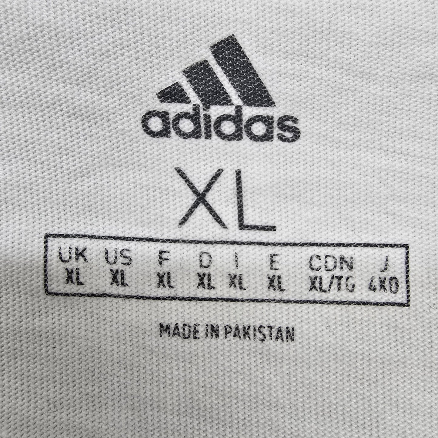 Adidas Men White T-Shirt size XL product image 3