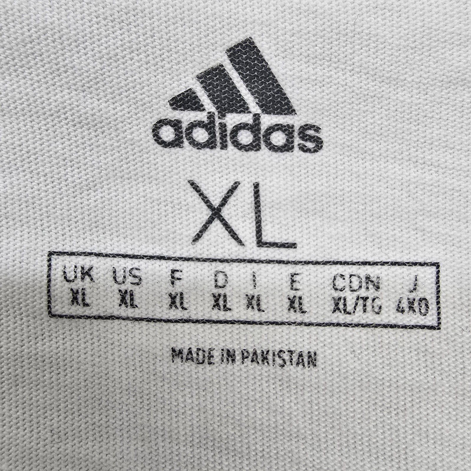 Adidas Men White T-Shirt size XL product image 3