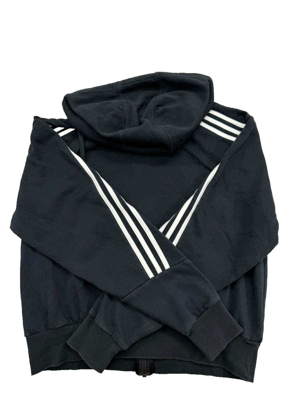 Adidas TCU Horned Frogs Black Full Zip Fleece Hoodie M
