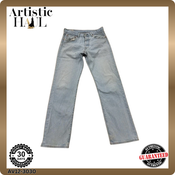 Levi's Men's Light Wash 501 '93 Straight Jeans 31x32 Vintage
