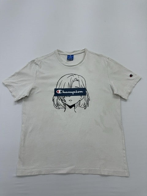 Champion Men White T-Shirt product image 3