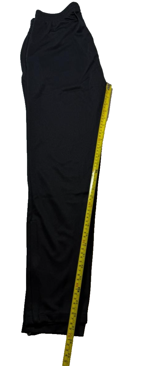 Logo Kappa Men's Black Sportstyle Cotton Pants Medium