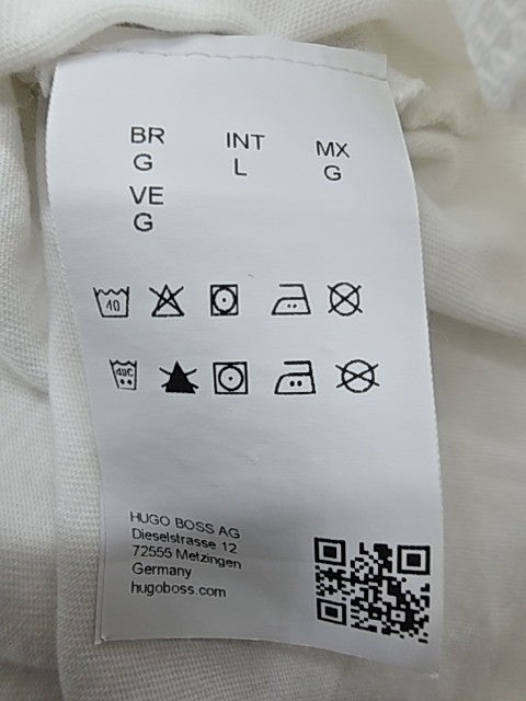 Hugo Boss Men White T-Shirt size M product image 4