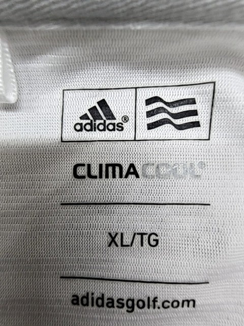 Adidas Men's White Climacool Polo Shirt XL Tennis