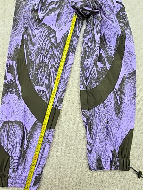 Adidas By Stella McCartney Women's Purple Marbled Tapered Pants M