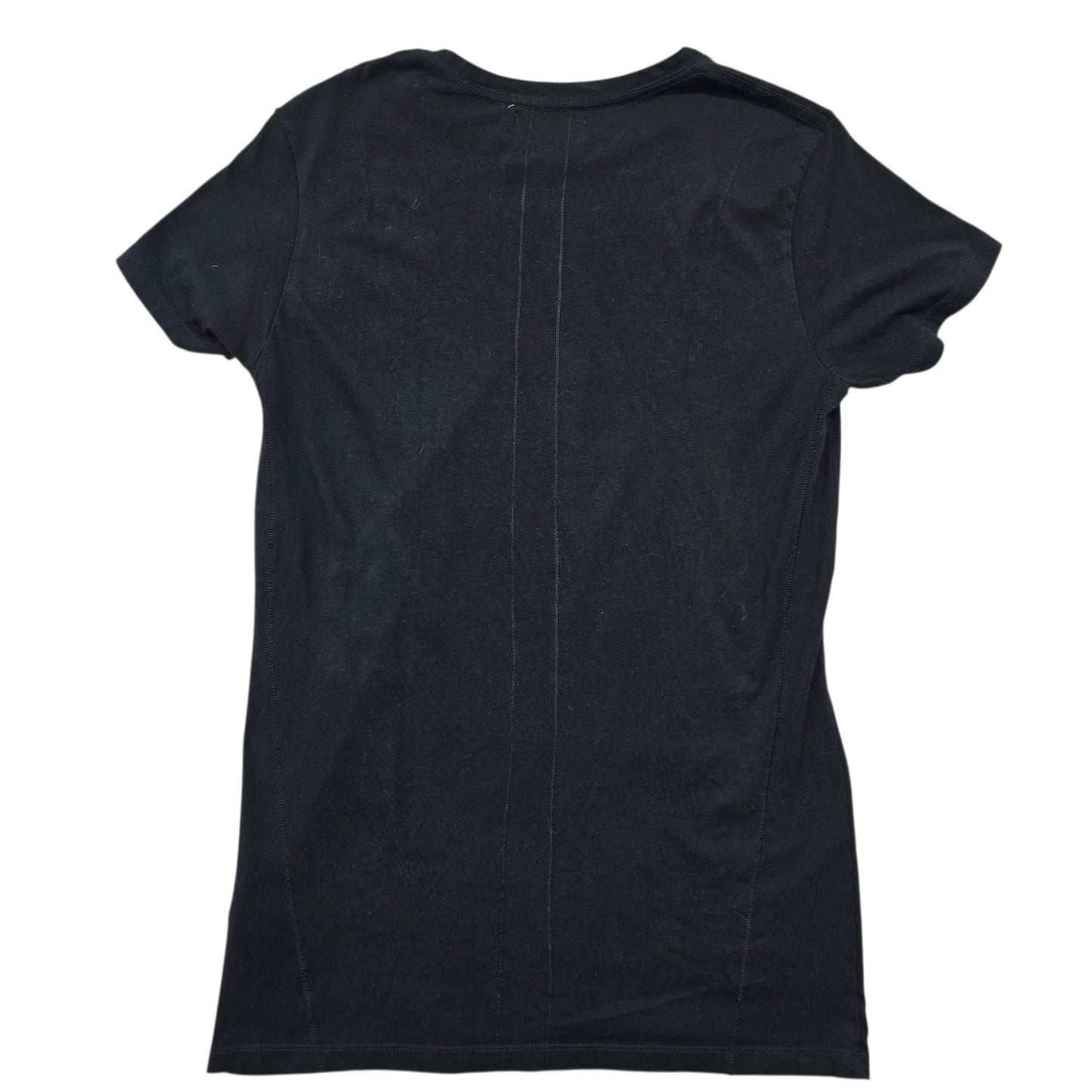 Religion Women's Black Ganja Leaf Print T-Shirt Regular Fit