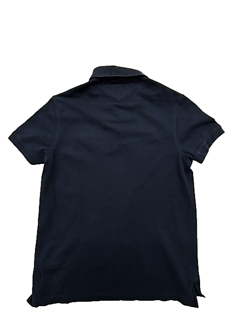 Tommy Hilfiger Men's Navy Slim Fit Polo Shirt Size M 1985