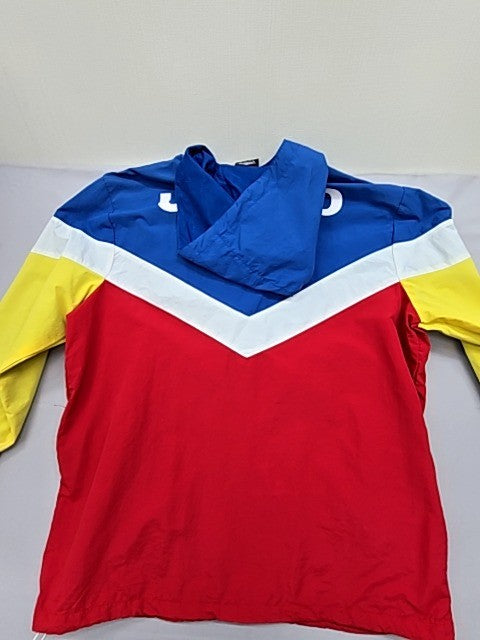 Umbro Multicolor Polyamide Hooded Color Block Jacket M Unisex
