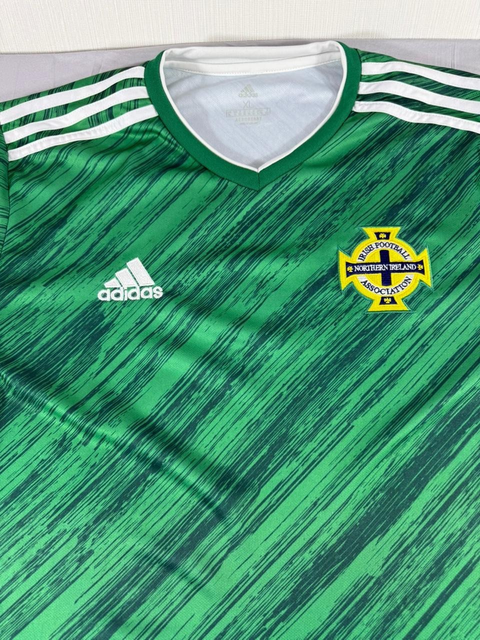 Adidas Northern Ireland Soccer Jersey Men's M Green AEROREADY Football Shirt