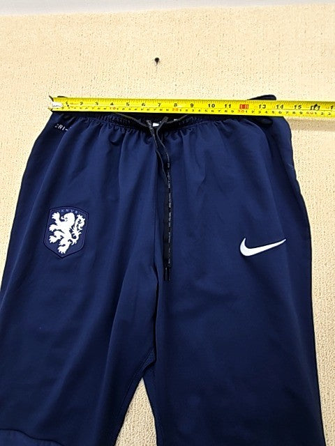 Nike Men's Blue Strike Track Pants Size M Dri-FIT Tapered