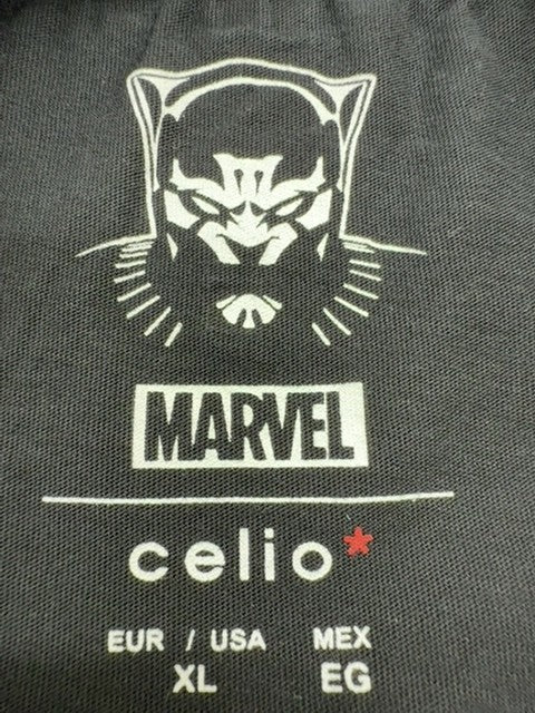 Marvel Men Black T-Shirt size XL product image 4