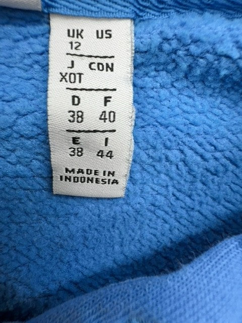 Adidas Men's Blue 3-Stripes Fleece Pullover Hoodie XL Regular