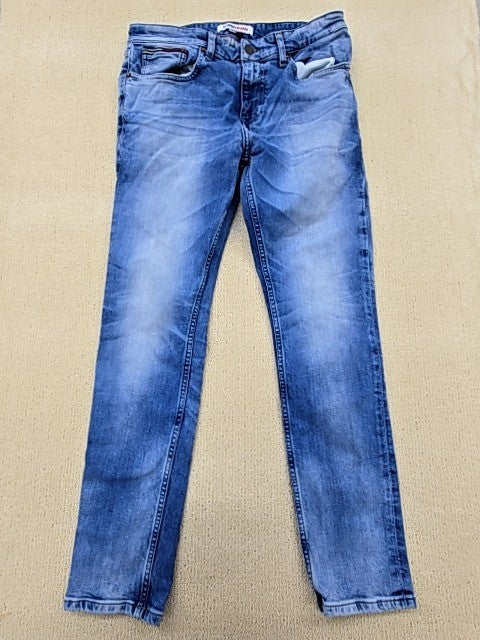 Tommy Jeans Austin Slim Men's 30 Blue Mid Wash Stretch