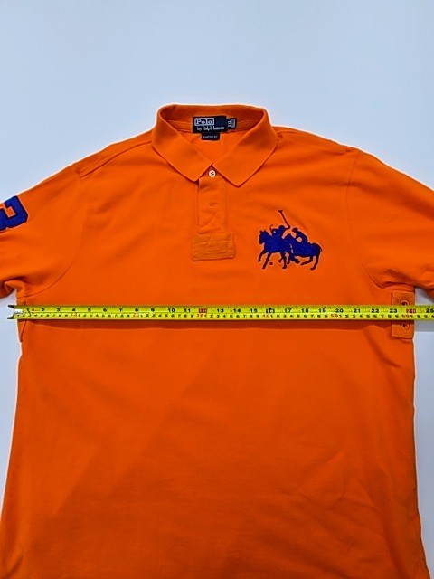 Polo Ralph Lauren Men Orange Polo Shirt size XXL product image 7