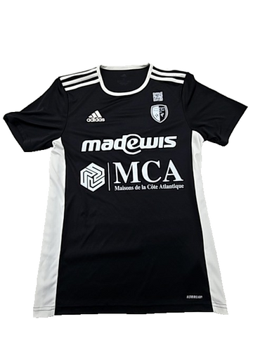 Adidas Men's Black Slim Fit AeroReady Jersey S Short Sleeve