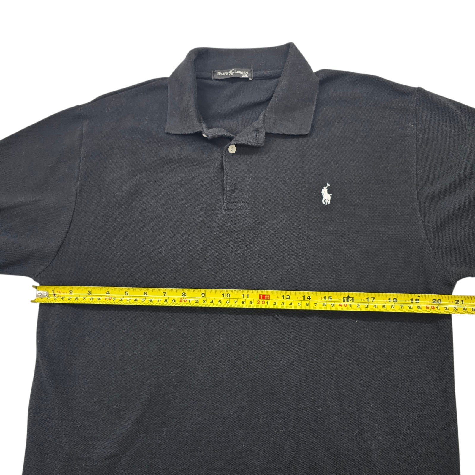 Polo Ralph Lauren Men Black Polo Shirt size XXL product image 6