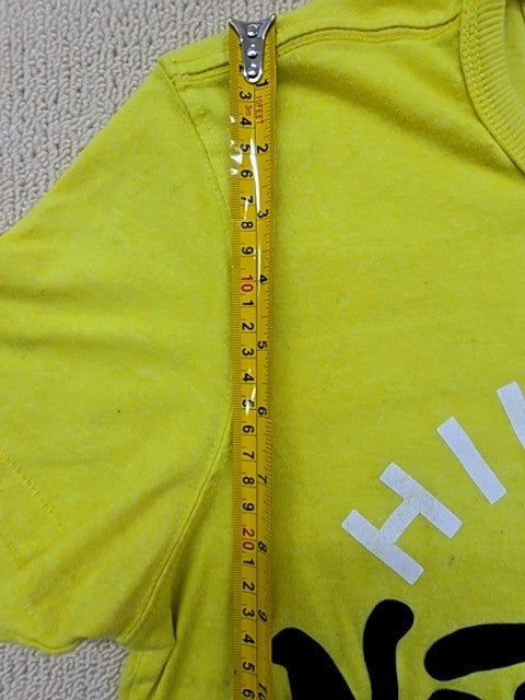 Tommy Hilfiger Yellow Crew Neck Short Sleeve T-Shirt Men S