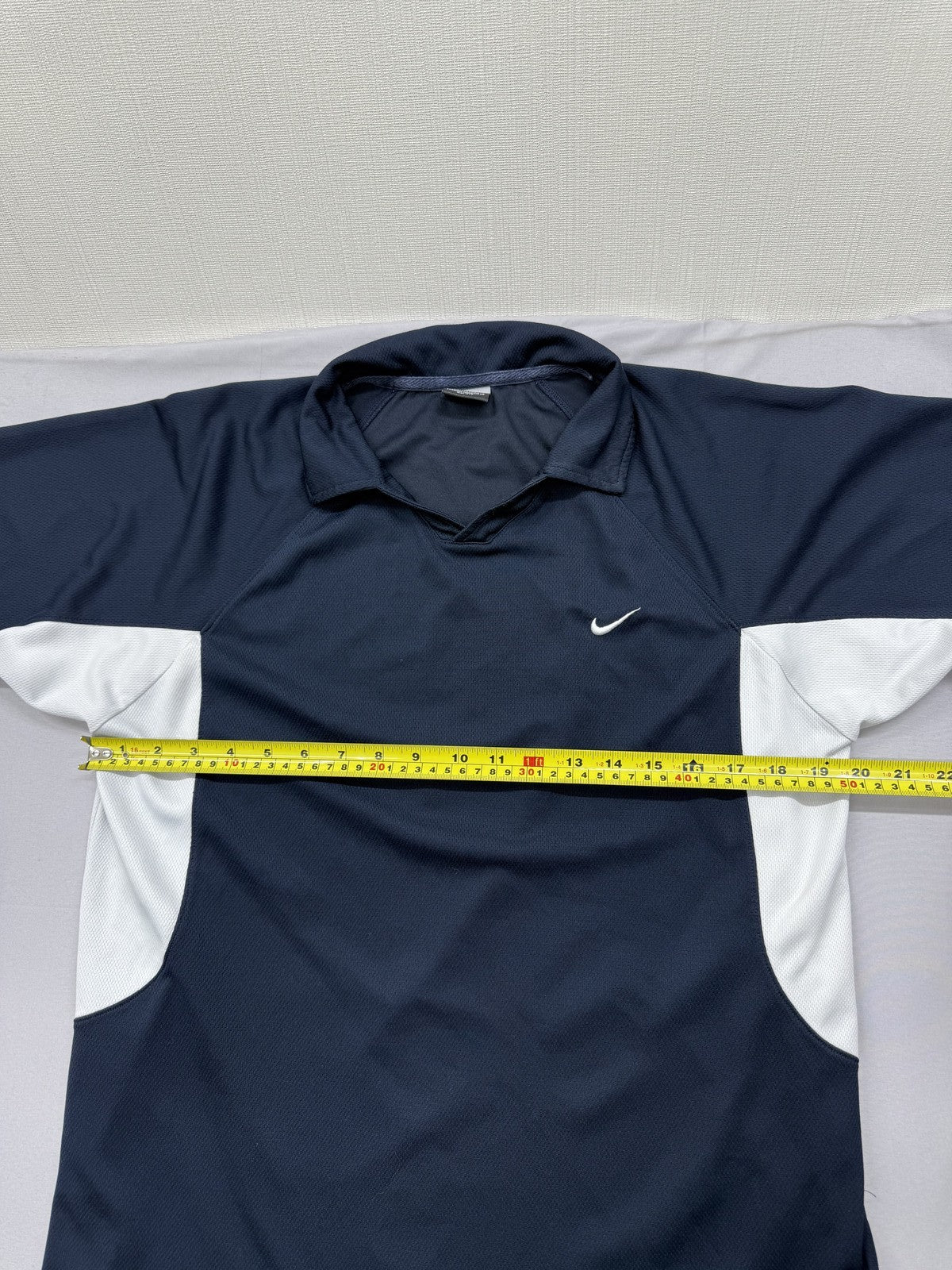 Nike Men's XXL Black/White Dri-FIT Golf Polo Short Sleeve