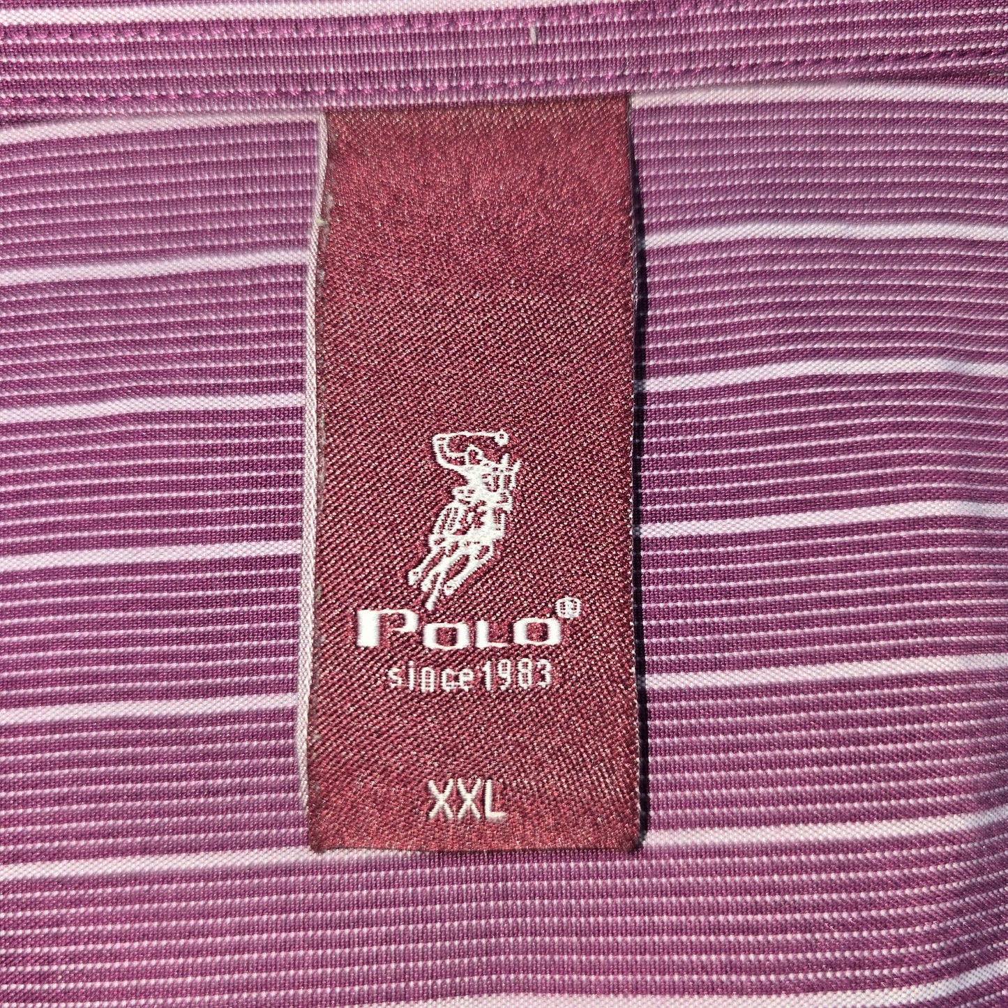 Polo Men Purple Polo Shirt size XXL product image 3