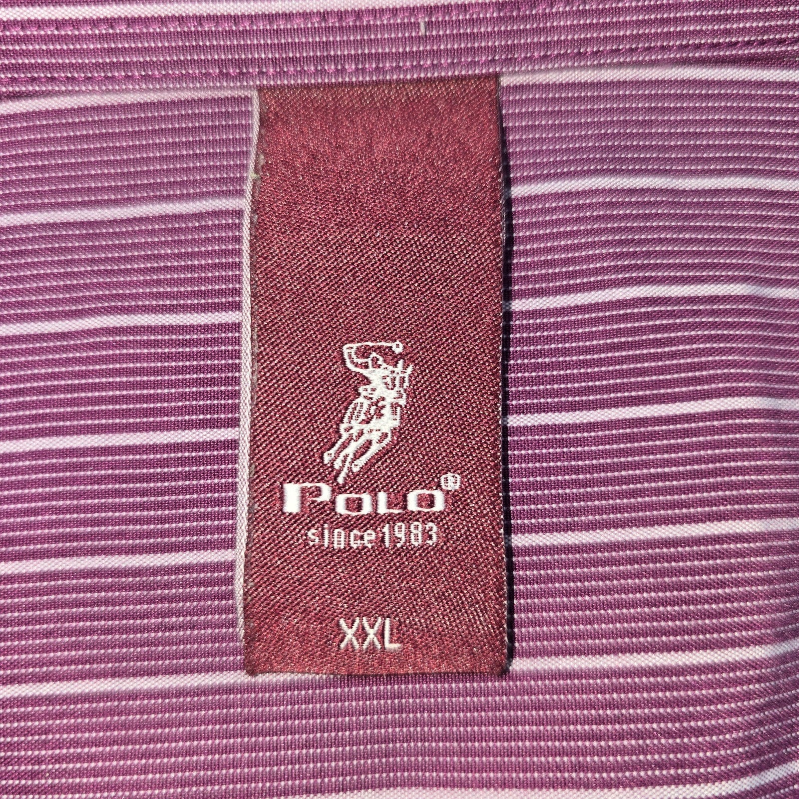Polo Men Purple Polo Shirt size XXL product image 3