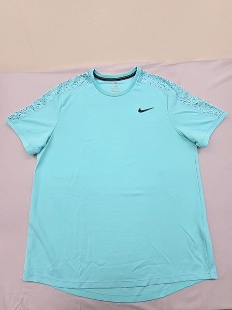 Nike Men's Teal Dri-FIT Short Sleeve T-Shirt Size L