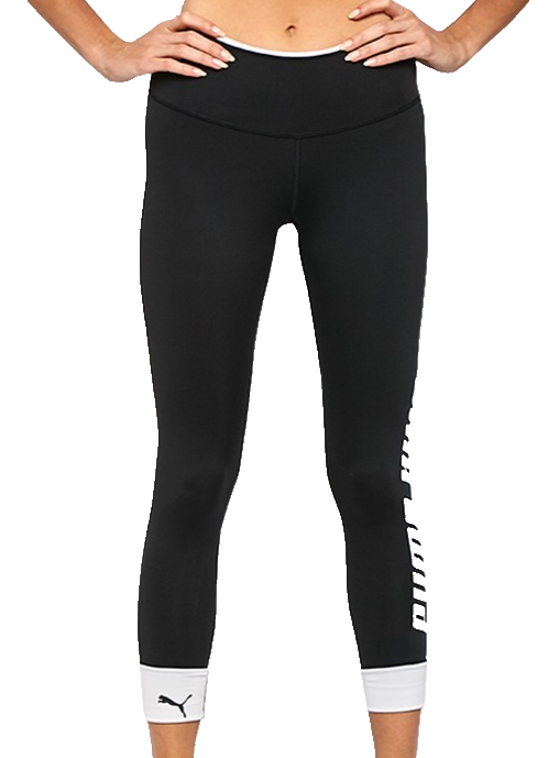 Puma Women Modern Sports Fold-Up Leggings Size S